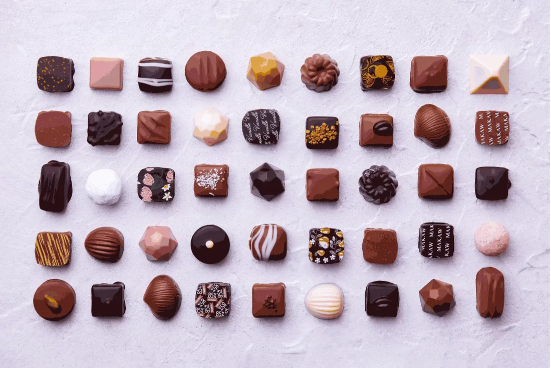 What is the difference between Praliné and Ganache?