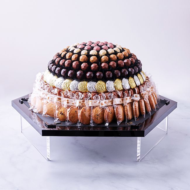 DIAMONDS ACRYLIC HEXAGON TRAY – 3kg