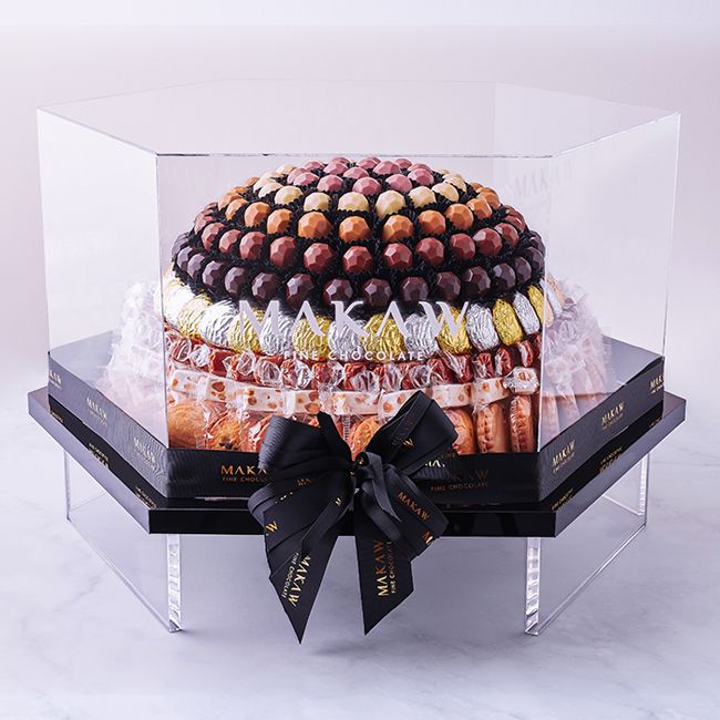 DIAMONDS ACRYLIC HEXAGON TRAY – 3kg