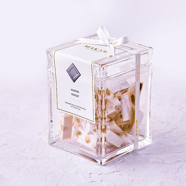 DARK CHOCOLATE & CANDIED ORANGE CROUSTINES JAR – 300g