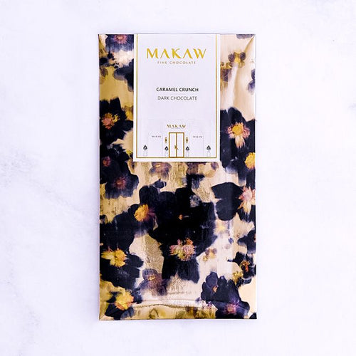 CARAMEL CRUNCH – DARK CHOCOLATE – 100g