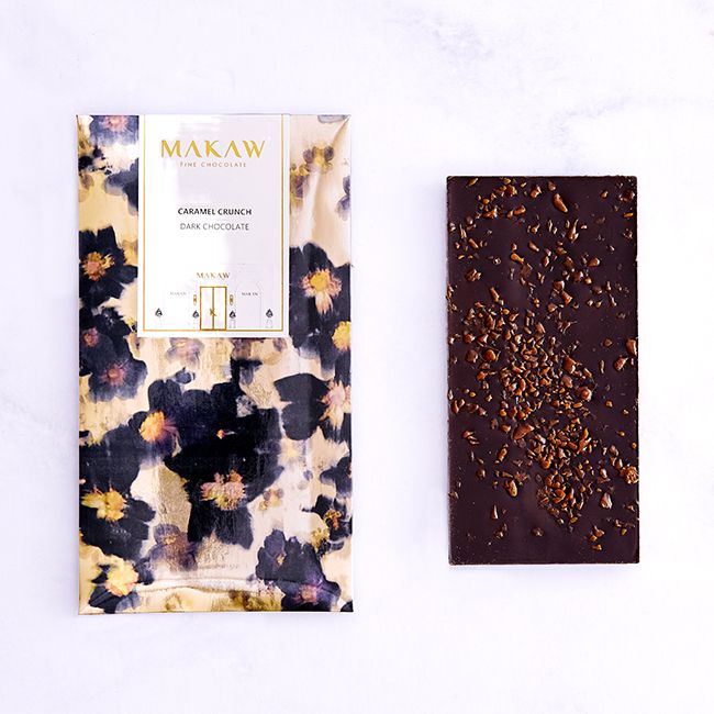 COFFEE BEAN – MILK & DARK MARBLED CHOCOLATE – 100g