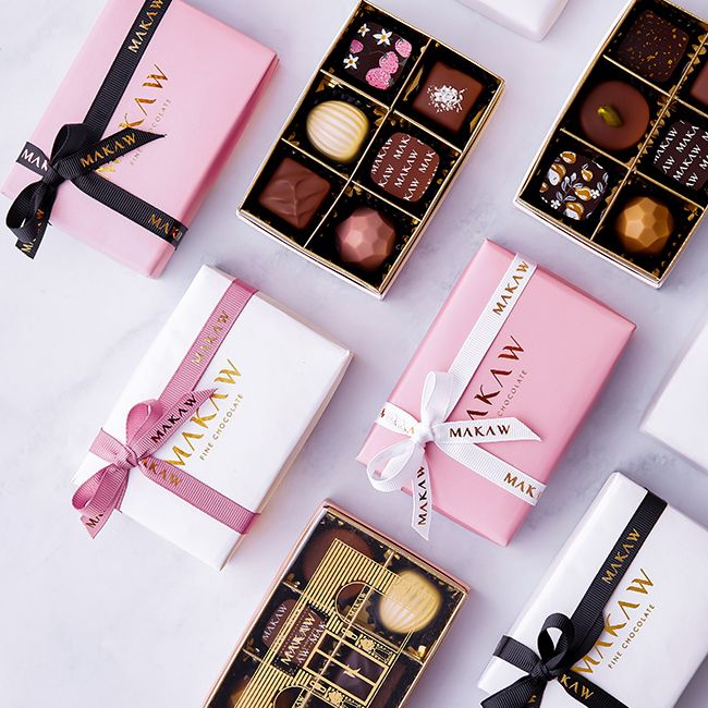 MINI GIVEAWAY BOXES – 6 CHOCOLATE BONBONS