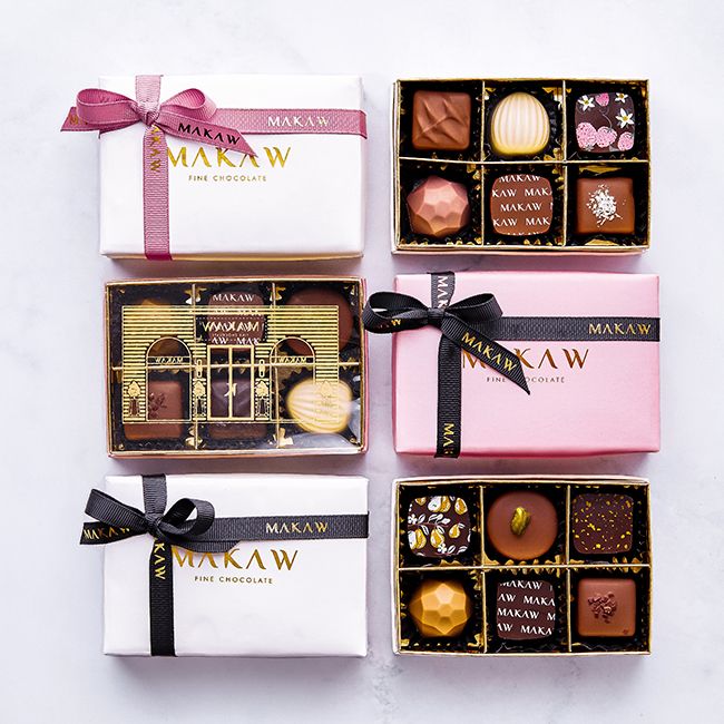 MINI GIVEAWAY BOXES – 6 CHOCOLATE BONBONS