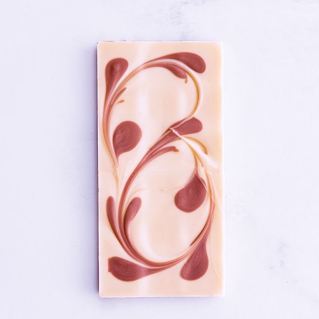 DARK & ORANGE – MARBLE CHOCOLATE – 100g