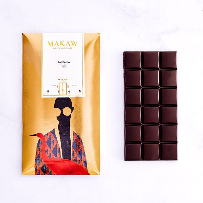 TANZANIA 75% – DARK CHOCOLATE – 100g