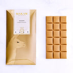 CARAMEL MILK & WHITE – MARBLE CHOCOLATE – 100g