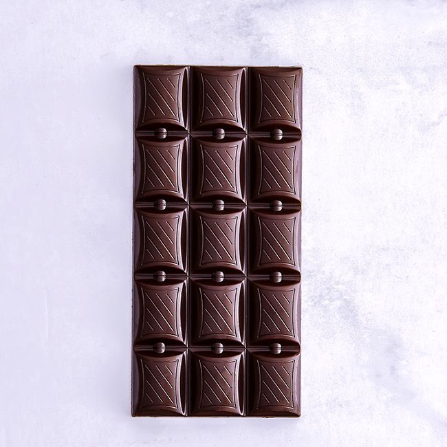 CARAMEL CREAM FILLED – DARK CHOCOLATE – 100g